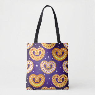 Bolsa Tote Um padrão perfeito com doces de Natal. Vintage il