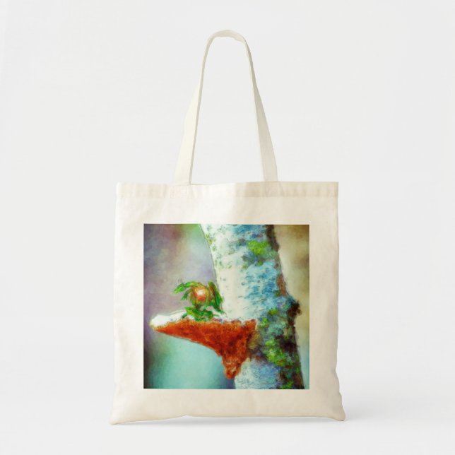Bolsa Tote Um Pequeno Dragão Dorme (Frente)