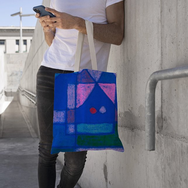 Bolsa Tote Um pequeno quarto em Veneza por Paul Klee, Abstrat (Criador carregado)