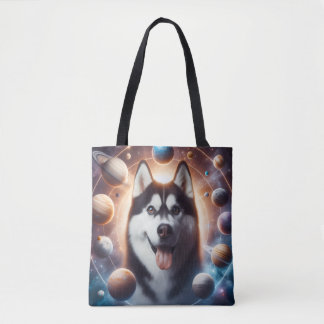 Bolsa Tote Um PET no espaço