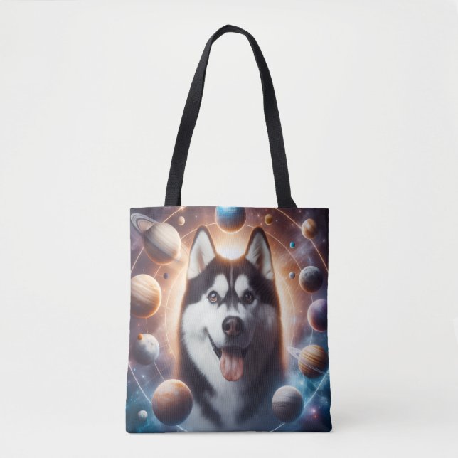 Bolsa Tote Um PET no espaço (Frente)