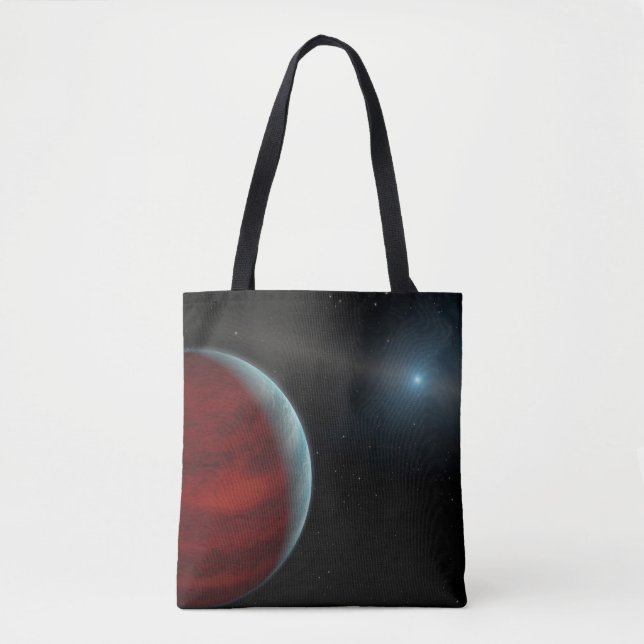 Bolsa Tote Um Planeta Gigante A Gás Em Torno De Uma Estrela N (Frente)