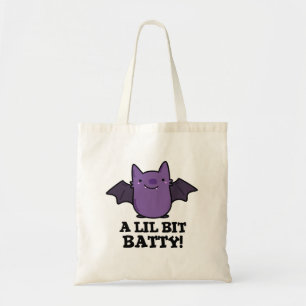 Bolsa Tote Um Pouco Engraçado Bebê Bat Pun