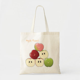 Bolsa Tote Um saco de Apple enfrenta!