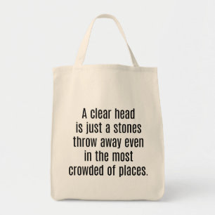 Bolsa Tote Um Saco De Tota De Cabeça Clara