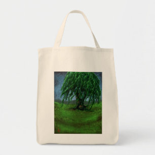Bolsa Tote Um salgueiro em um vale