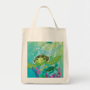 Bolsa Tote Um salvamento da tartaruga de mar