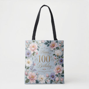 Bolsa Tote Um Século de Graça em Flor