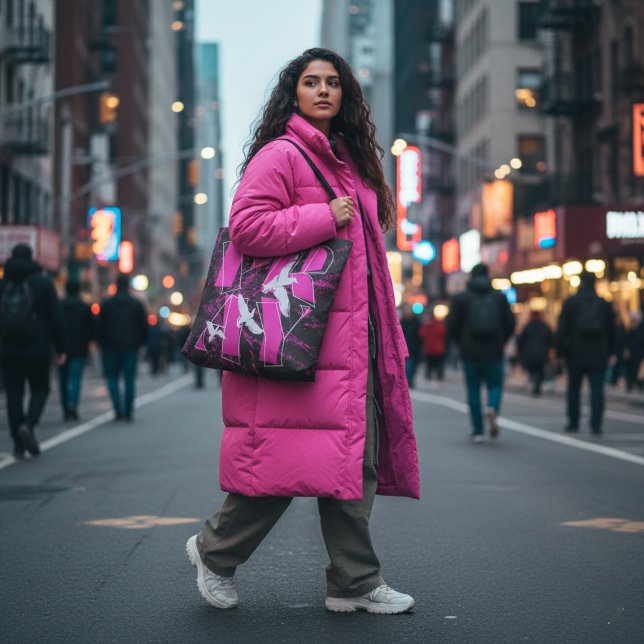 Bolsa Tote Um Simples Lembrete, Rezar à Fé Cristã (Urban stroll, spiritual focus.)