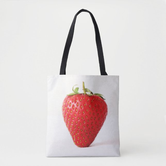 Bolsa Tote Um stcnm de morango Vermelho (Frente)