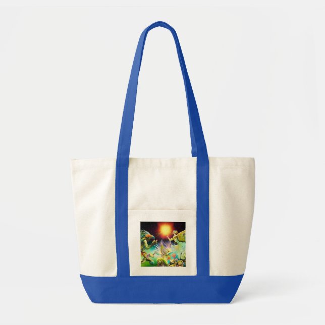 Bolsa Tote Um Tempo de Pintura de Óleo Recompensa (Frente)