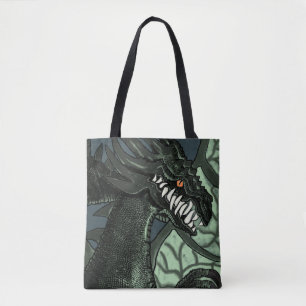 Bolsa Tote Um Vento Ill  Dragão