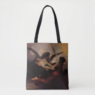 Bolsa Tote Uma Alma Levada ao Céu por Bouguereau