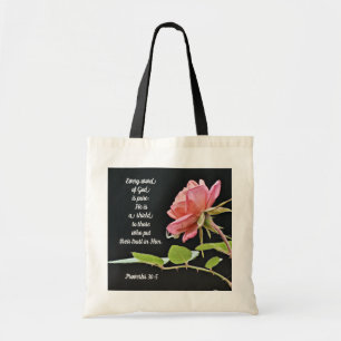 Bolsa Tote Uma barra de ferramentas de script de Rosa e amigo