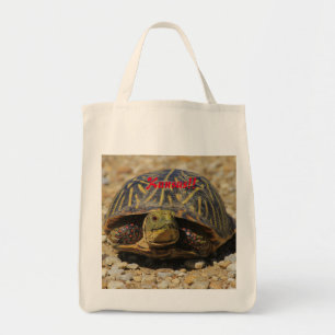 Bolsa Tote Uma caixa do Kansas Shell Turtle Tote Bag