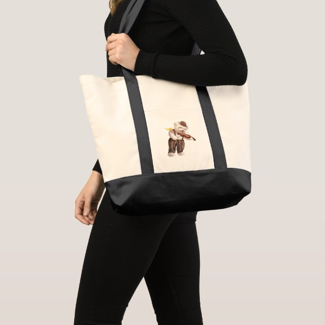 Bolsa Tote Uma canção para você (Frente (produto))