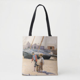 Bolsa Tote Uma cesta de amêijoas | Winslow Homer