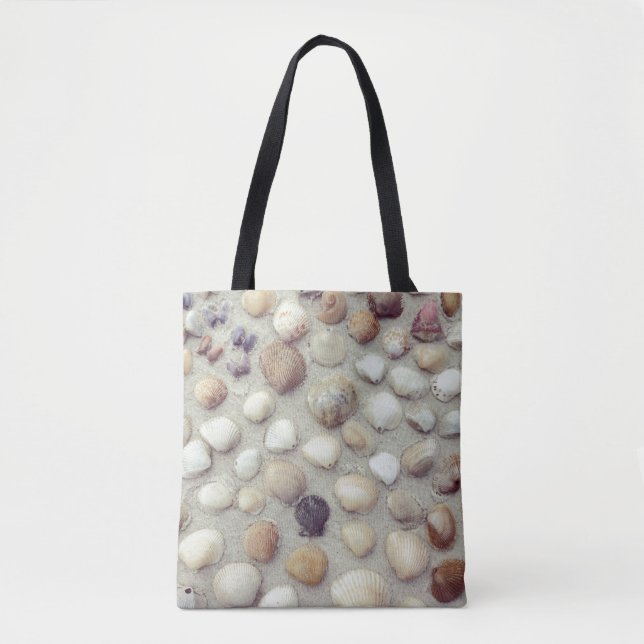 Bolsa Tote Uma coleção dos Seashells (Frente)