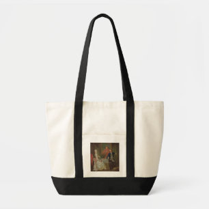 Bolsa Tote Uma conversação do comensal (um bebendo do homem
