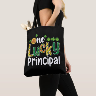 Bolsa Tote Uma Escola Principal Sortuda no Dia de São Patríci