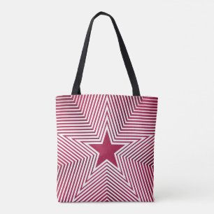 Bolsa Tote Uma estrela magnética hipnótica para relaxar sua
