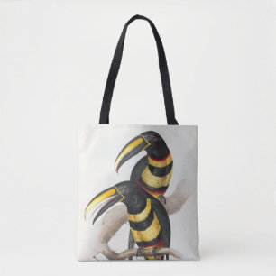 Bolsa Tote Uma Família de Tucanos por John Gould