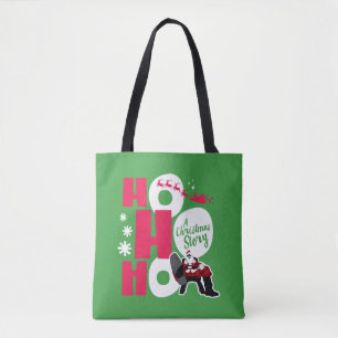 Bolsa Tote Uma história de Natal Ho Ho Ho