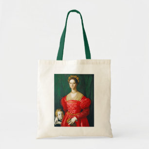 Bolsa Tote Uma jovem mulher e seu Little Boy, c.1540