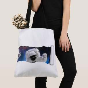 Bolsa Tote Uma lágrima no espaço - Encontro de Alienígenas