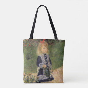 Bolsa Tote Uma Menina com Regador por Pierre Renoir