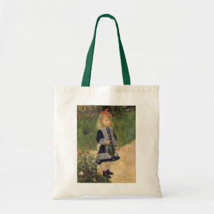 Bolsa Tote Uma Menina com Regador por Pierre Renoir