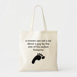 Bolsa Tote Uma mulher pode dizer muito sobre uma cara pelo