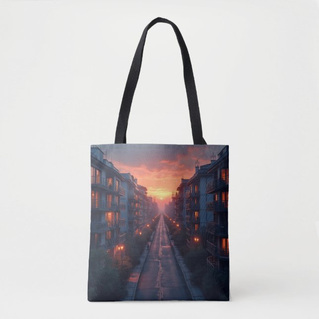 Bolsa Tote Uma noite de sol (Frente)