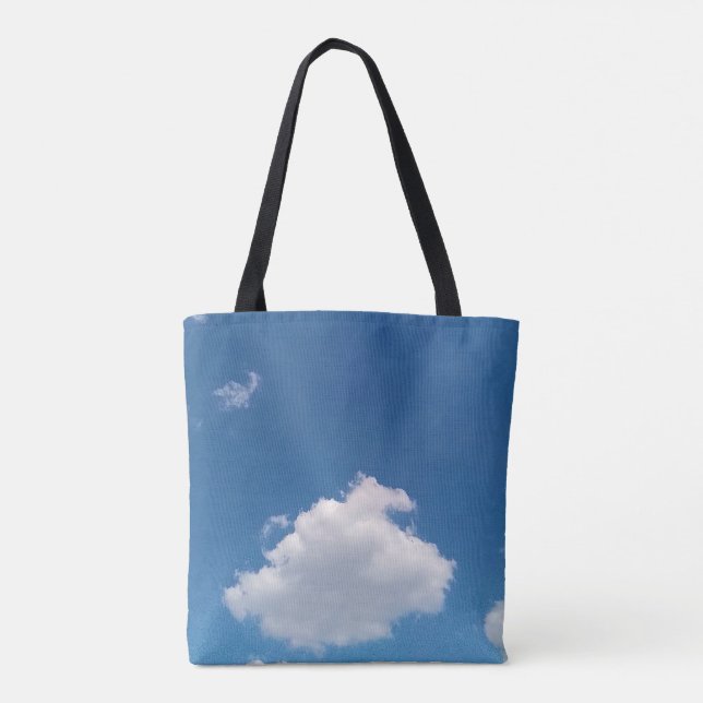 Bolsa Tote Uma nuvem simples (Verso)