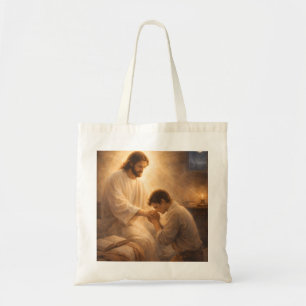 Bolsa Tote Uma Oração de Joelhos com Jesus