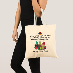 Bolsa Tote Uma Piada De Mindinho De Natal Amável