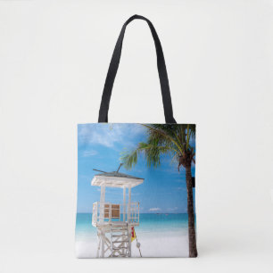 Bolsa Tote Uma praia branca do cargo do Lifeguard, Boracay