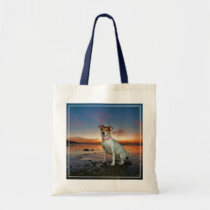 Bolsa Tote Uma praia de assento da praia   Brigghton de Jack