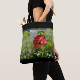 Bolsa Tote Uma rosa vermelha