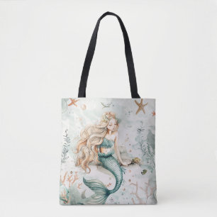 Bolsa Tote Uma Sereia Fofa