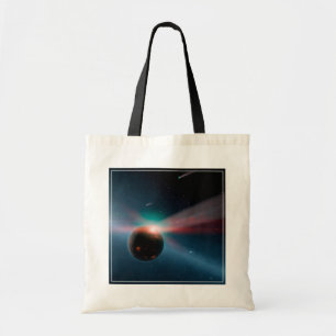 Bolsa Tote Uma Tempestade De Cometas No Sistema Eta Corvi.