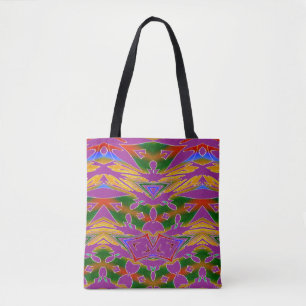 Bolsa Tote Uma tendência vibrante de design clássico de múlti