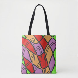 Bolsa Tote Uma tendência vibrante de design clássico de múlti