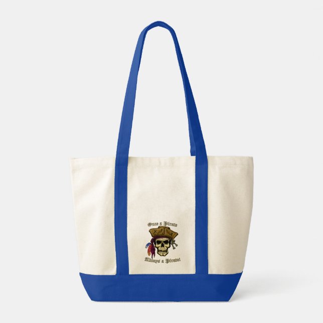 Bolsa Tote Uma Vez Um Pirata (Verso)