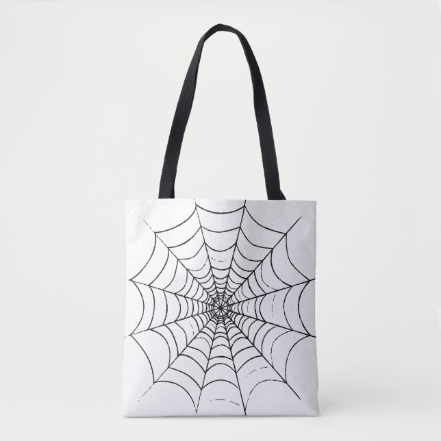 Bolsa Tote Uma Web de aranha simples (Frente)