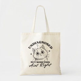 Bolsa Tote Undlagnosed but somethin aint right funny cat