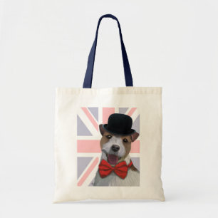 Bolsa Tote União Jack Russell