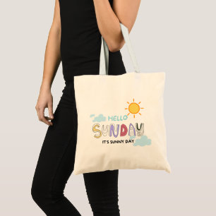 Bolsa Tote Único "Olá Domingo"