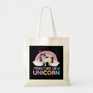 Bolsa Tote Unicorn Confie em mim sou Unicórnio