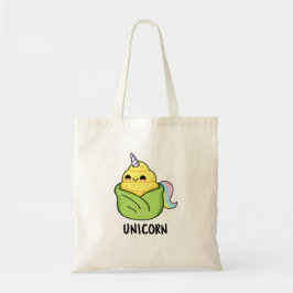 Bolsa Tote Unicorn Funny Baby Corn Pun